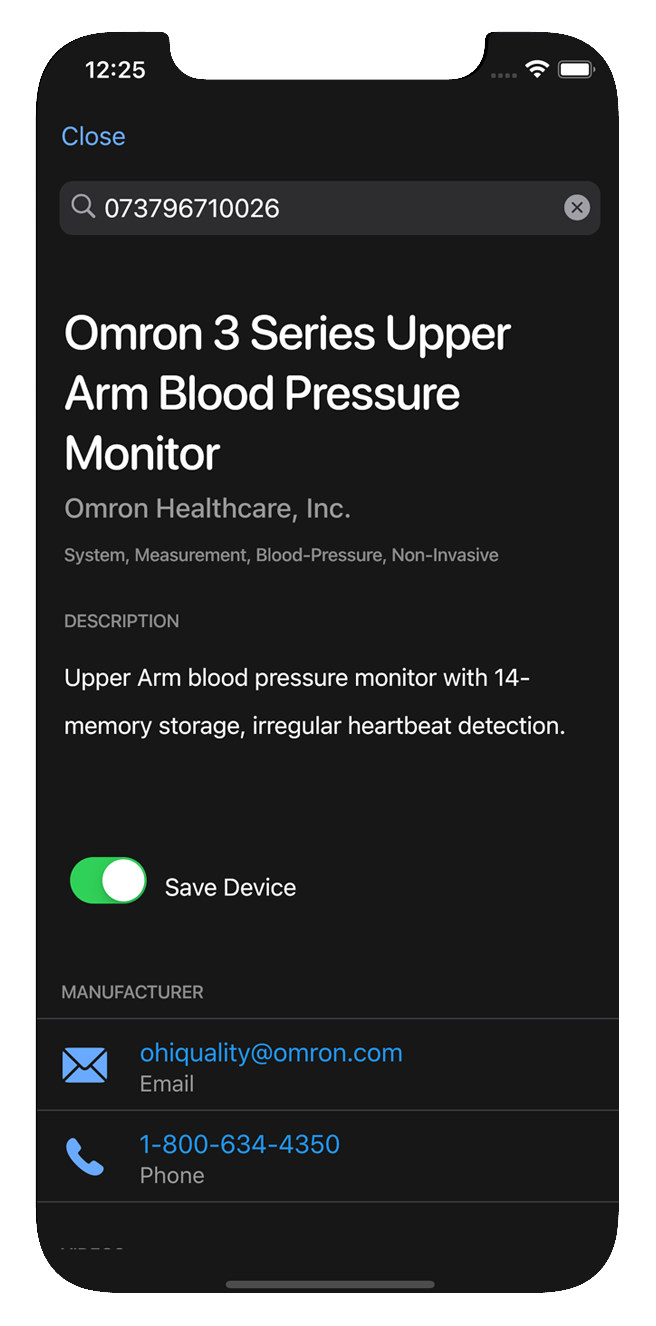 Product screenshot