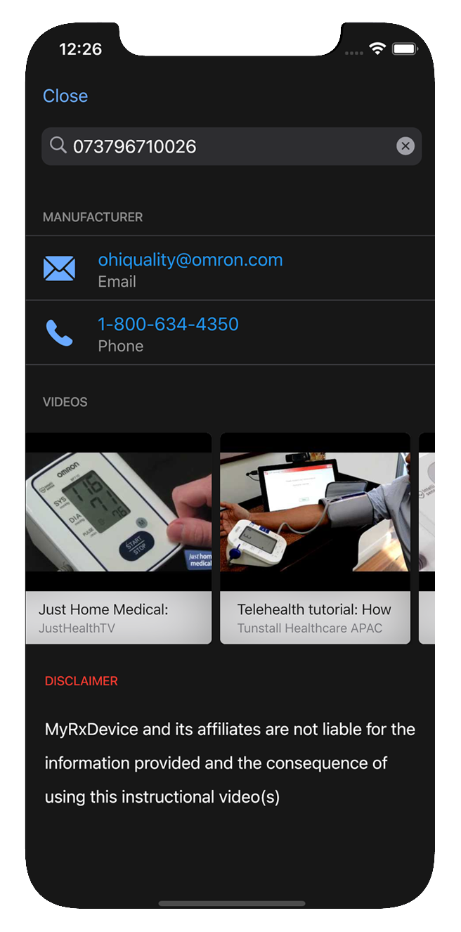 Product screenshot